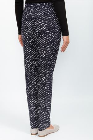 Шелковые брюки Diane von Furstenberg Diane Von Furstenberg  843801-бел.горох