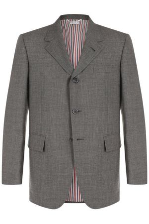 Однобортный шерстяной пиджак Thom Browne Thom Browne MJC185A-00473 035 купить с доставкой