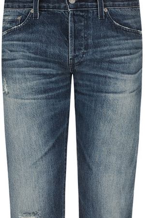 Джинсы прямого кроя с потертостями Ag AG Jeans 1131GAU/17Y-PYC вариант 4