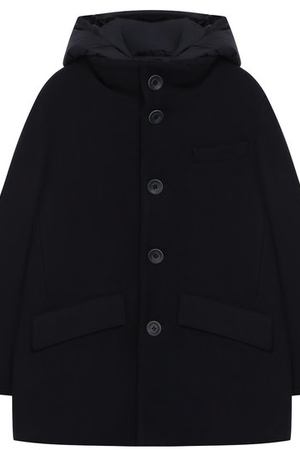 Комбинированная куртка с капюшоном Herno Herno GC0007B/39601/4A-8A купить с доставкой