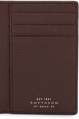 Кожаный футляр для кредитных карт Smythson Smythson 1021707 купить с доставкой