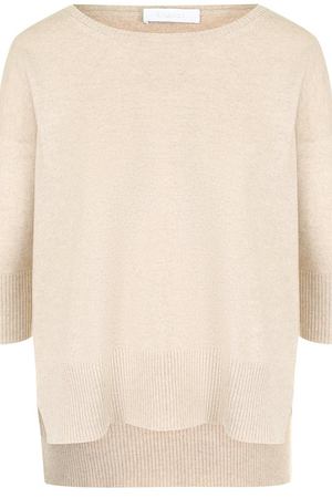 Однотонный кашемировый пуловер с круглым вырезом Cruciani Cruciani CD21.030 купить с доставкой