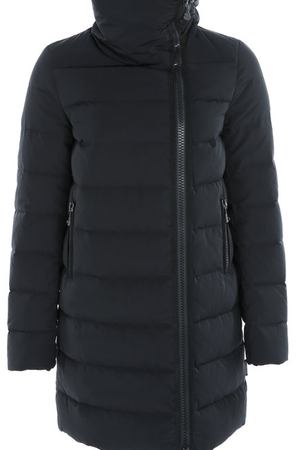 Стеганый пуховик с высоким воротником и косой молнией Moncler Moncler B2-093-49379-00-54543 вариант 3