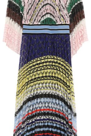 Приталенное вязаное платье-макси Missoni Missoni E18.MD.210535 купить с доставкой