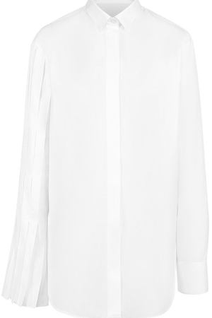 Хлопковая блуза прямого кроя MRZ MRZ FW17-0261 купить с доставкой