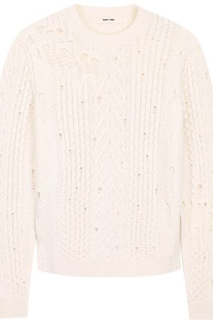 Шерстяной свитер фактурной вязки Damir Doma Damir Doma BF1M0027/K2612 купить с доставкой