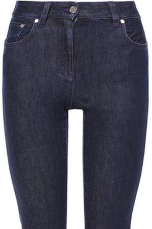 Укороченные джинсы-скинни с завышенной талией Emilio Pucci Emilio Pucci 66/DT05/66990 купить с доставкой