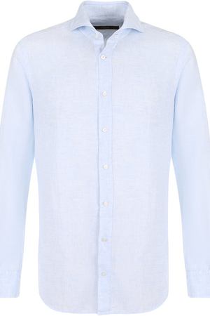 Льняная сорочка с воротником кент Windsor Windsor 13 LAN0-W 10005099 купить с доставкой