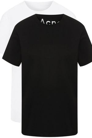 Комплект хлопковых футболок Acne Studios Acne Studios 152163/W купить с доставкой
