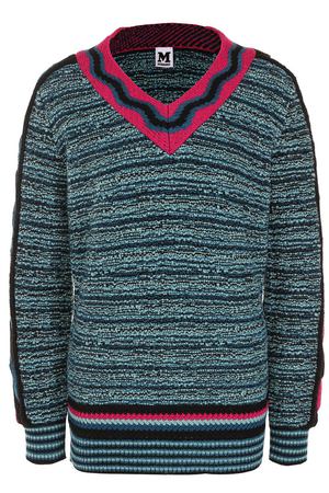 Пуловер фактурной вязки с V-образным вырезом M Missoni M Missoni ND3KC08G2K4 вариант 2 купить с доставкой