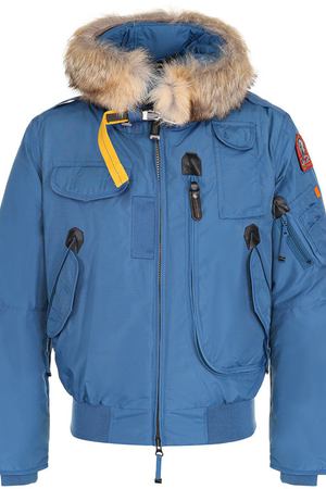 Укороченная куртка Gobi с меховой отделкой капюшона Parajumpers Parajumpers MA01/G0BI-MAN купить с доставкой