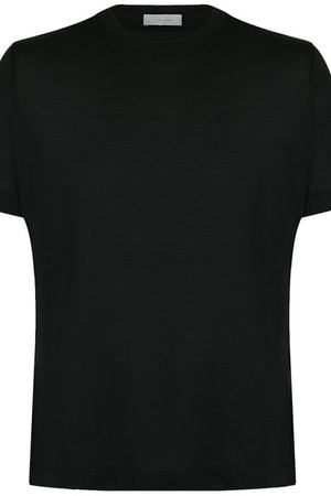 Шелковая футболка с круглым вырезом Cortigiani Cortigiani 416650/0000 купить с доставкой
