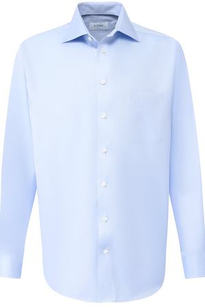 Хлопковая сорочка с воротником кент Eton Eton 3441 79011 голубая купить с доставкой