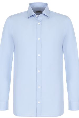 Хлопковая сорочка с воротником акула Z Zegna Z Zegna 305002/9DFEDI