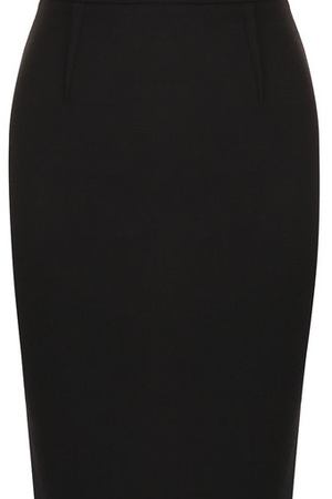 Однотонная шерстяная юбка на молнии Roland Mouret Roland Mouret PW18/S4134/F4044 вариант 2 купить с доставкой