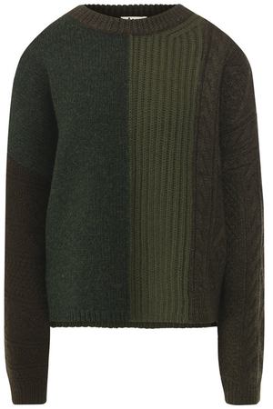 Шерстяной пуловер свободного кроя Acne Studios Acne Studios A60006/W вариант 2