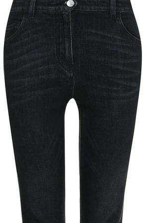 Укороченные джинсы с потертостями Belstaff Belstaff 72100287/D64A0046 купить с доставкой
