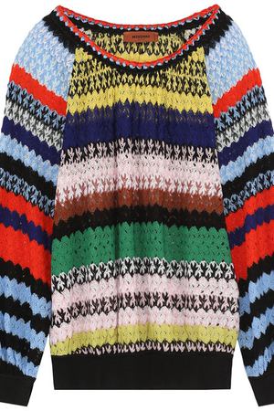 Пуловер фактурной вязки с круглым вырезом Missoni Missoni E18.MD.210094 вариант 2