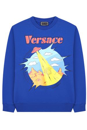 Хлопковый свитшот с принтом Young Versace Young Versace YVMFE143/YFE130/M-L вариант 3