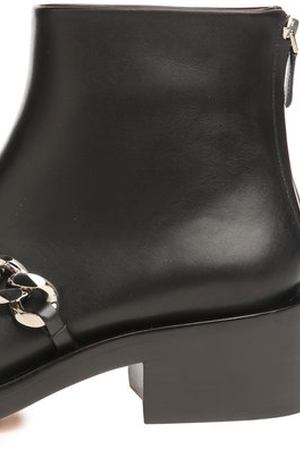 Кожаные ботинки с массивной цепью Givenchy Givenchy BE0/8198/004 купить с доставкой