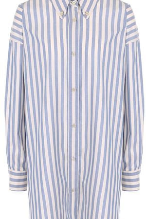 Хлопковая блуза свободного кроя в полоску Isabel Marant Isabel Marant CH0271-18A042I/MACA купить с доставкой