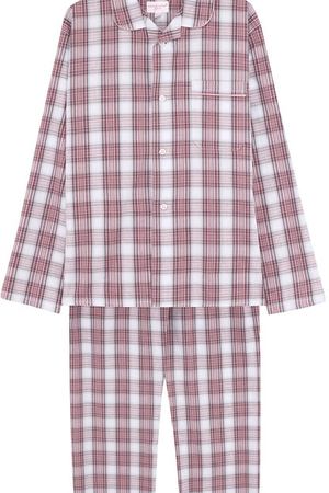 Хлопковая пижама Derek Rose Derek Rose 7025-RANG034/13-16 купить с доставкой