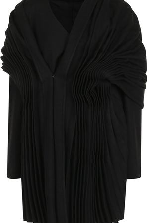 Шерстяной жакет с драпировкой Yohji Yamamoto Yohji Yamamoto FK-J04-110