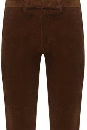 Хлопковые брюки прямого кроя Polo Ralph Lauren Polo Ralph Lauren 710722642 вариант 2 купить с доставкой