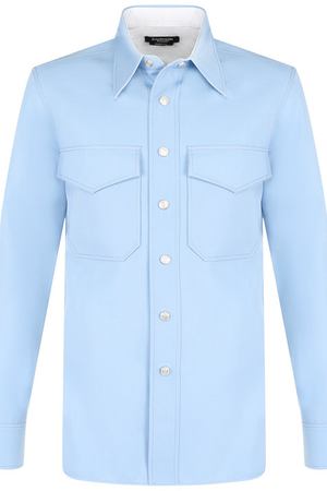Однотонная шерстяная рубашка CALVIN KLEIN 205W39NYC Calvin Klein 205W39nyc 83MWTC72/W093 купить с доставкой