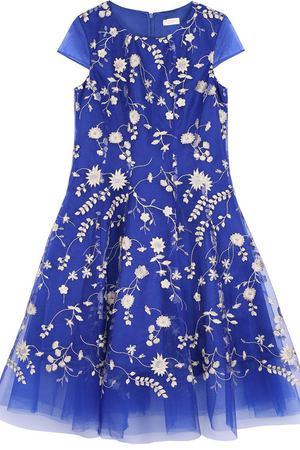 Многослойное макси-платье с цветочной вышивкой David Charles David Charles 8100 купить с доставкой