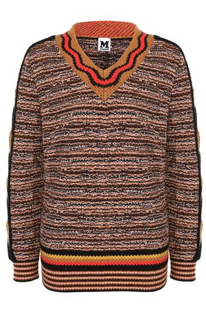 Пуловер фактурной вязки с V-образным вырезом M Missoni M Missoni ND3KC08G2K4 вариант 2 купить с доставкой