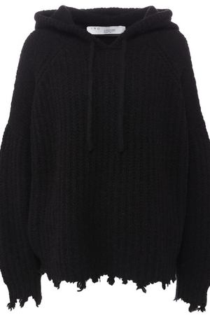 Шерстяной пуловер с капюшоном Iro IRO 18WWM12MILDRED купить с доставкой