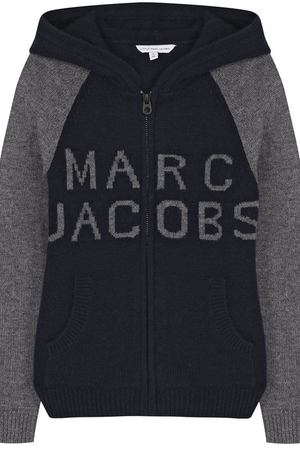 Кардиган из шерсти и кашемира на молнии с капюшоном Marc Jacobs Marc Jacobs W25297/2A-5A купить с доставкой