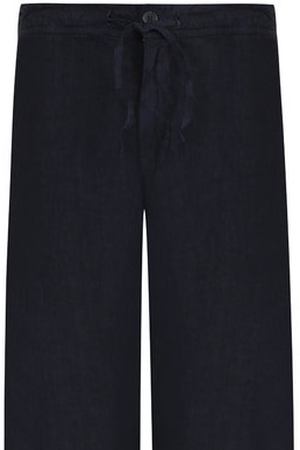 Льняные брюки прямого кроя с поясом на кулиске 120% Lino 120% Lino N0M2072/0253/001 вариант 2 купить с доставкой