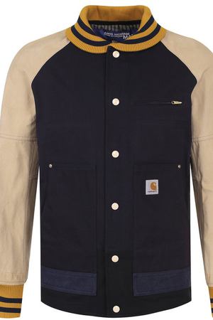 Хлопковый бомбер на кнопках Junya Watanabe x Carhartt Junya Watanabe Junya Watanabe WA-J103-051 вариант 3