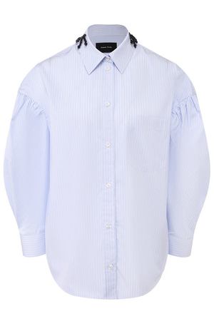 Хлопковая блуза свободного кроя Simone Rocha Simone Rocha 3583B/0252 купить с доставкой