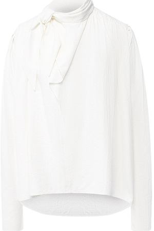 Однотонная блуза с воротником аскот Isabel Marant Isabel Marant HT0888-18H030I/UGI купить с доставкой