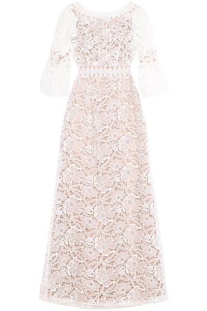 Приталенное кружевное платье-макси Tadashi Shoji Tadashi Shoji AXS17132L купить с доставкой