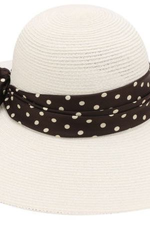 Соломенная шляпа Blanche с лентой в виде банта Maison Michel Maison Michel 1004010001/BLANCHE купить с доставкой