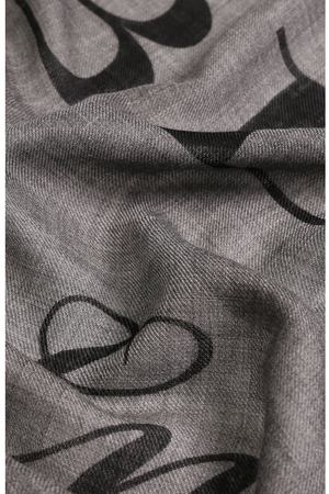Кашемировый шарф с принтом и необработанным краем Burberry Burberry 4060039 купить с доставкой