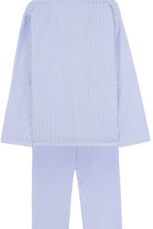 Хлопковая пижама Derek Rose Derek Rose 7025-JAME001/13-16 купить с доставкой