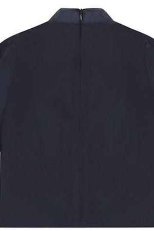 Шелковая блуза с воротником аскот Oscar de la Renta Oscar De La Renta F172C707 купить с доставкой