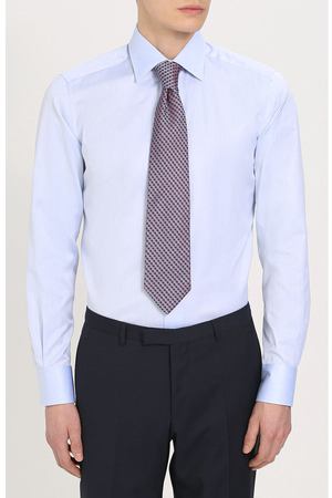 Хлопковая сорочка с воротником кент Ermenegildo Zegna Ermenegildo Zegna 9034019MS0PA