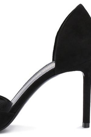 Замшевые туфли Anja на шпильке Saint Laurent Saint Laurent 500316/C2000 купить с доставкой