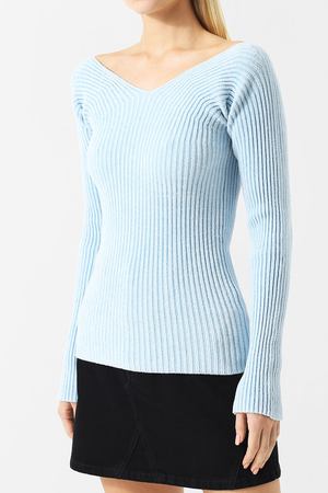 Вязаный пуловер с V-образным вырезом MRZ MRZ FW18-0023 купить с доставкой