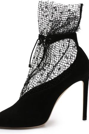 Замшевые туфли Leanne 100 на шпильке Jimmy Choo Jimmy Choo LEANNE 100/UDX