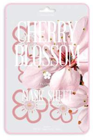 KOCOSTAR Маска-слайс для лица, цветы Сакуры / SLICE MASK SHEET CHERRY BLOSSOM 20 мл Kocostar 20-0030 купить с доставкой