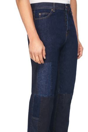 Укороченные джинсы свободного кроя McQ by Alexander McQueen 1316442 купить с доставкой