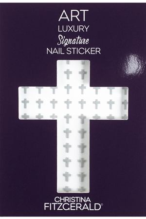 Арт-стикеры для ногтей Art Luxury Signature Nail Sticker «Gray Cross», 96 шт. Christina Fitzgerald 24928740 вариант 2 купить с доставкой
