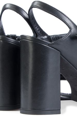 Комбинированные босоножки ZADIG VOLTAIRE ZADIG&VOLTAIRE sgap1711f noir black Черный купить с доставкой